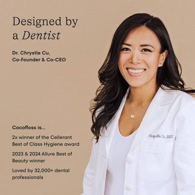 Cocolab Cocofloss Hilo Dental Expansible Trenzado Recargable - Menta Delightful - 30m