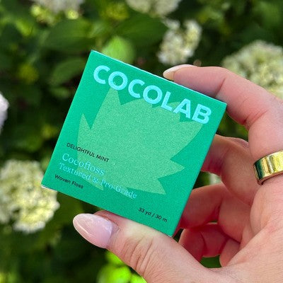 Cocolab Cocofloss Hilo Dental Expansible Trenzado Recargable - Menta Delightful - 30m