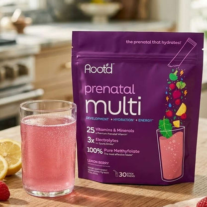 Nutrición Prenatal Esencial + Electrolitos