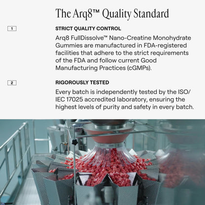 Arq8™ 肌酸一水化合物软糖