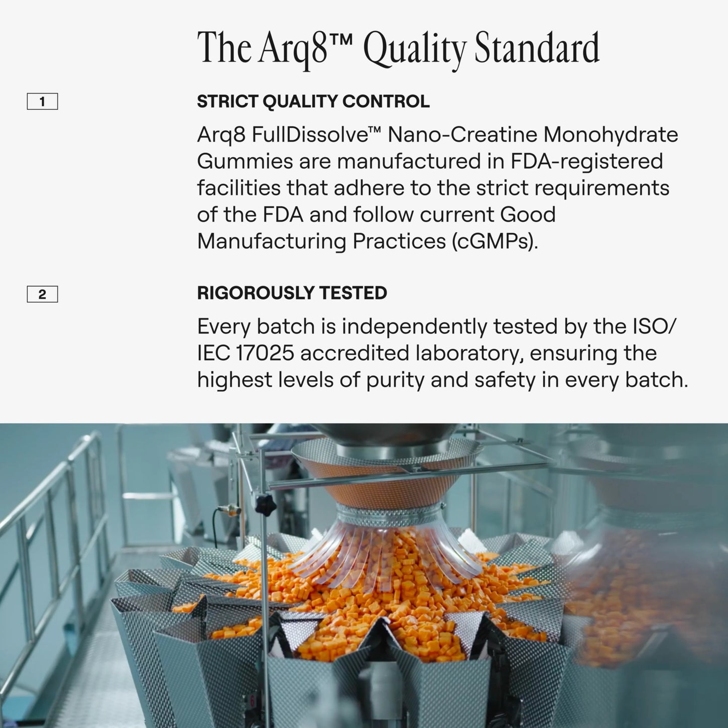 Arq8™ 肌酸一水化合物软糖