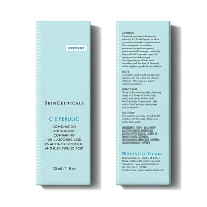 SkinCeuticals C E Ferulic Con Suero de Ácido L-ascórbico al 15% - 30 ml